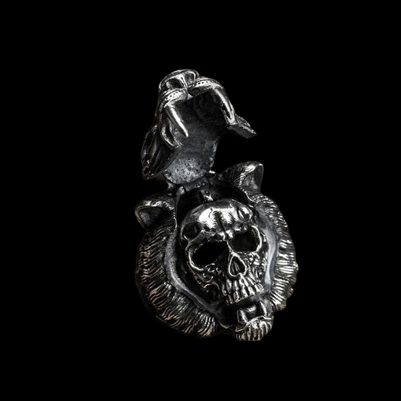 Tiger Head 925 Sterling Silver Ring