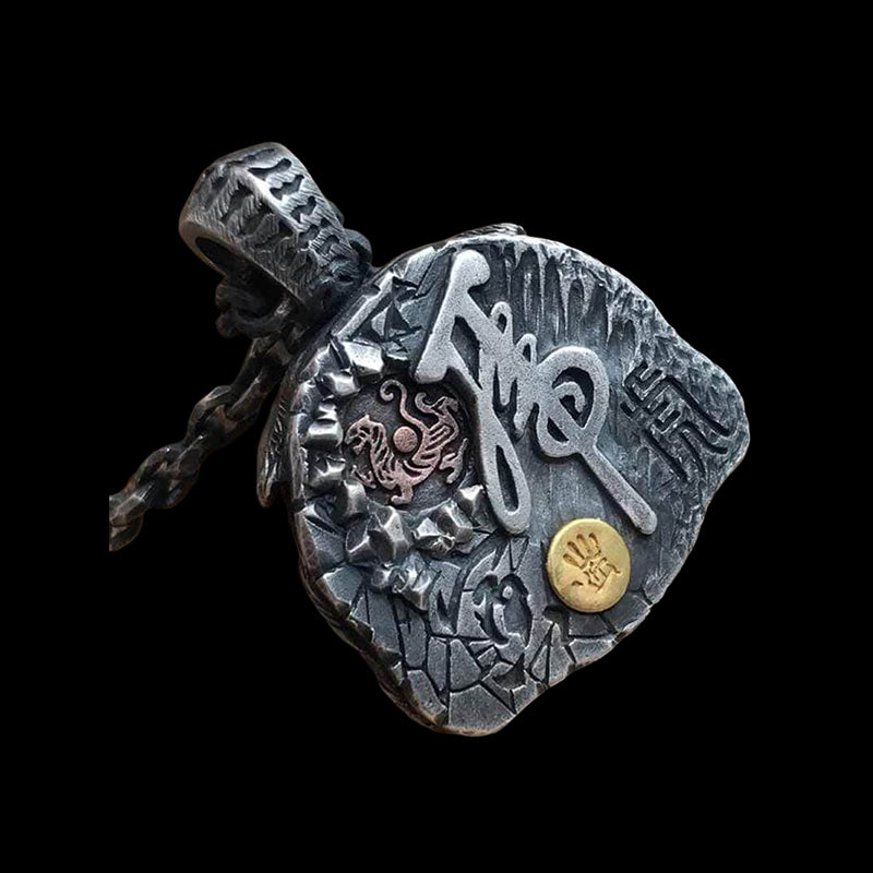Tiger King 925 Sterling Silver Pendant