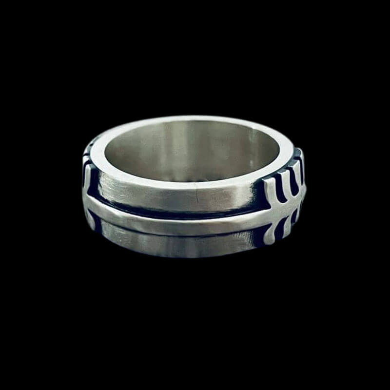 Till Death Do Us Part 925 Sterling Silver Ring