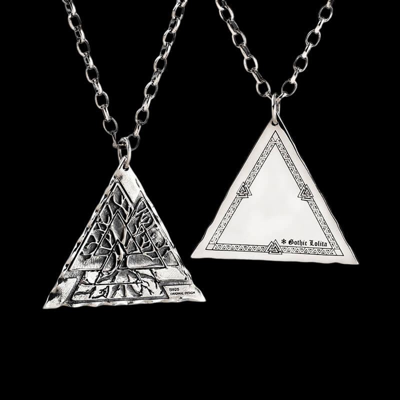 Tree of Life 925 Silver Viking Pendant
