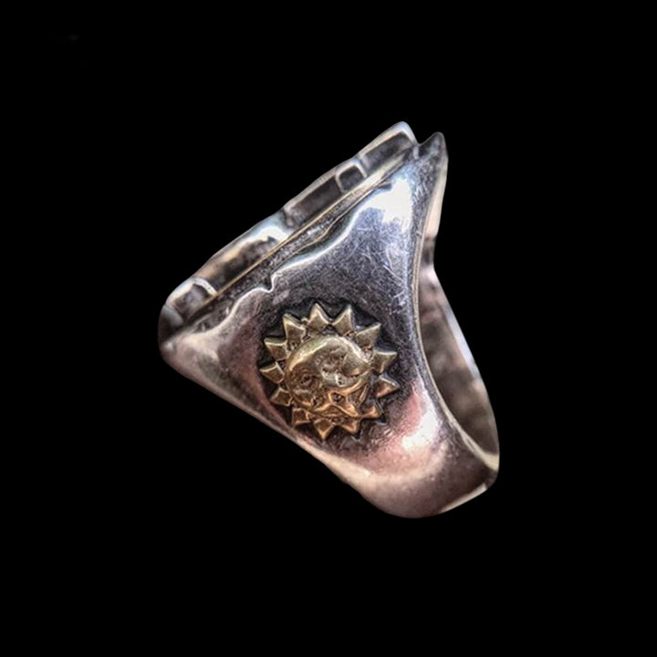 Trident of Poseidon 925 Sterling Silver Ring