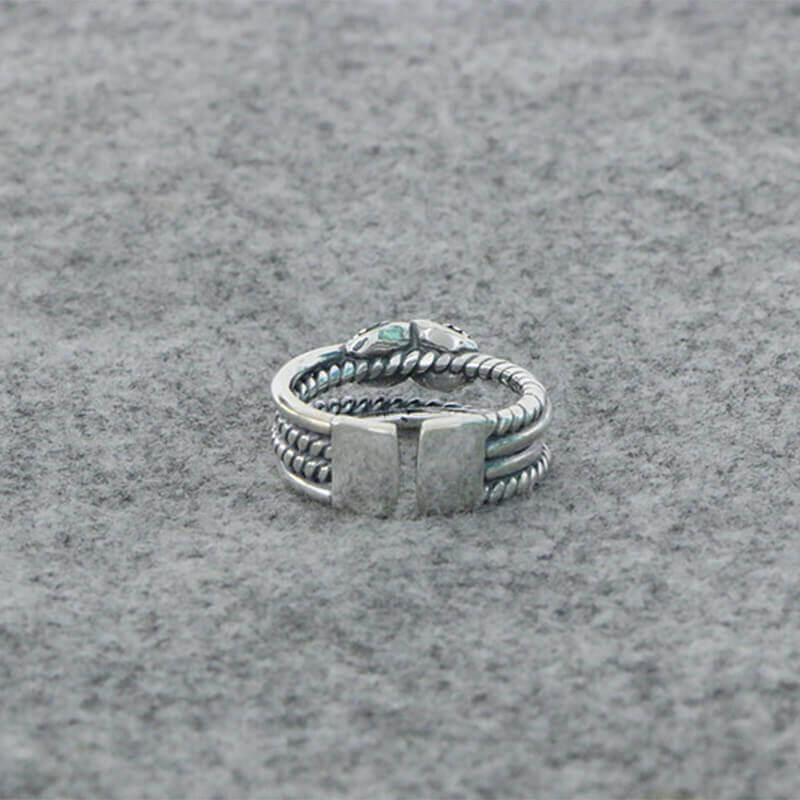 Twist Knot 925 Sterling Silver Ring