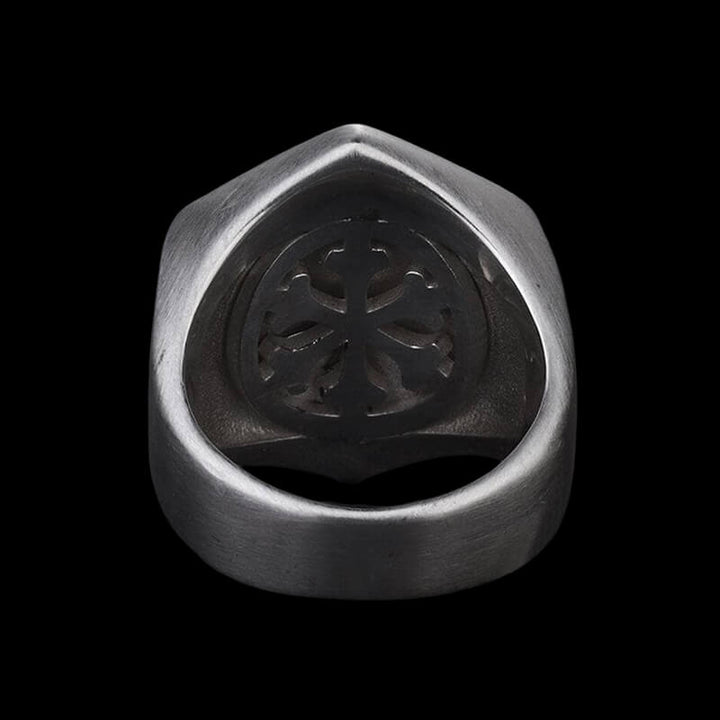 Vegvisir Totem 925 Sterling Silver Viking Ring