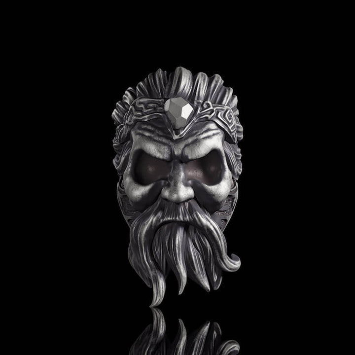 Viking God Sterling Silver Ring | RoyalLuster.com