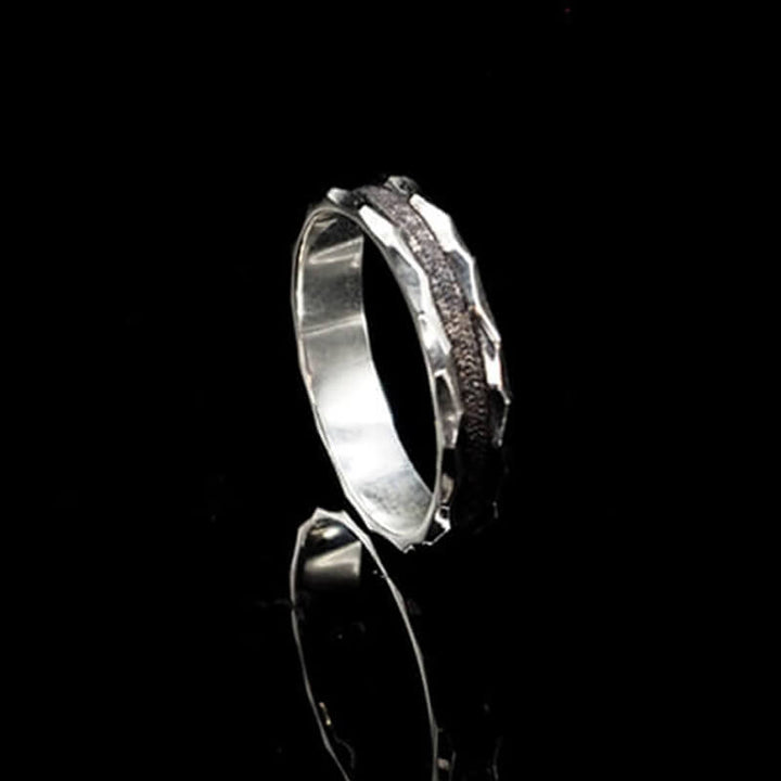 Vintage 925 Sterling Silver Couple Ring