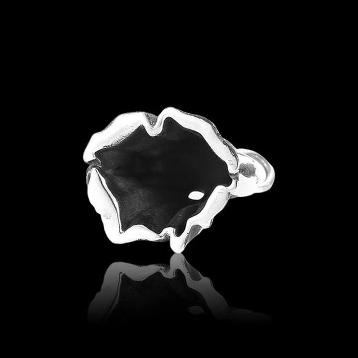 Vintage Dark Ghost 925 Sterling Silver Necklace
