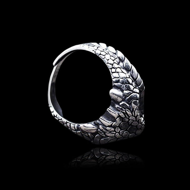 Vintage Cerastes 925 Sterling Silver Animal Ring