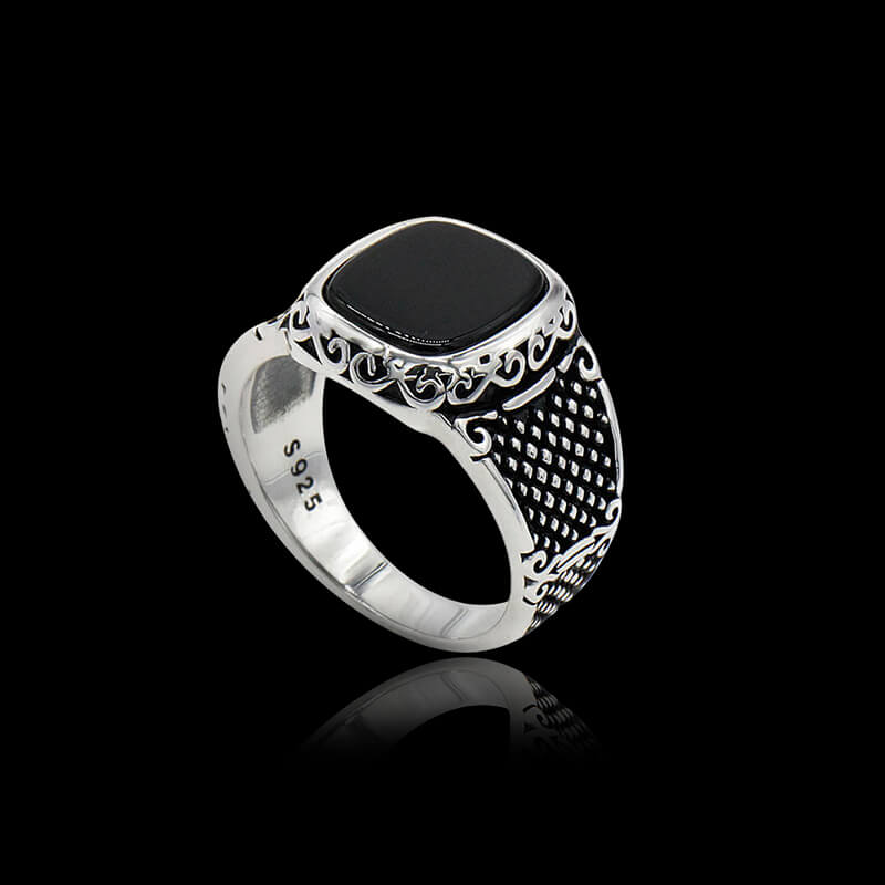 Vintage Gemstone 925 Sterling Silver Ring