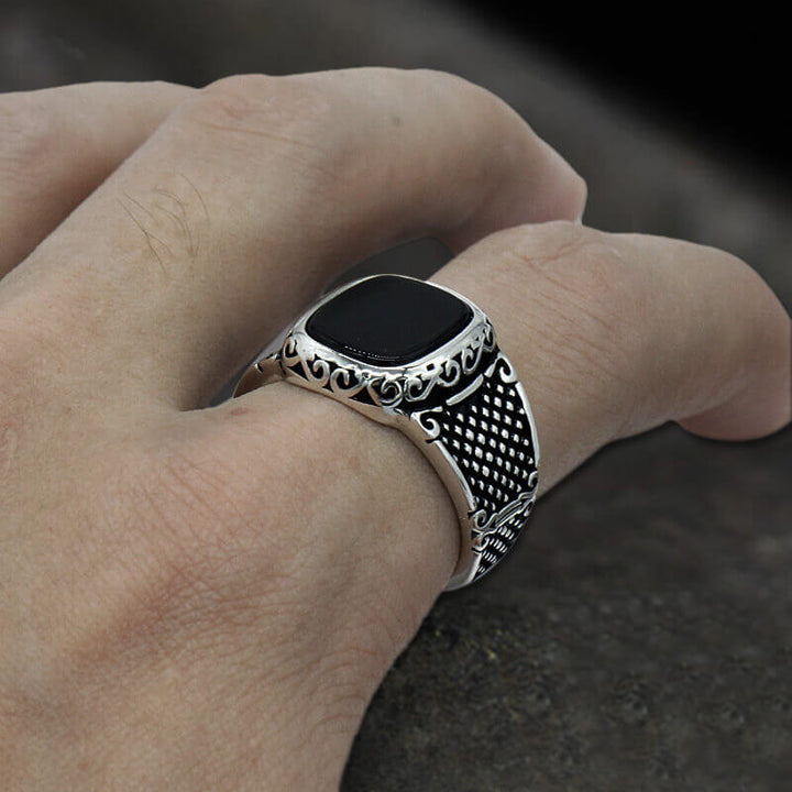 Vintage Gemstone 925 Sterling Silver Ring