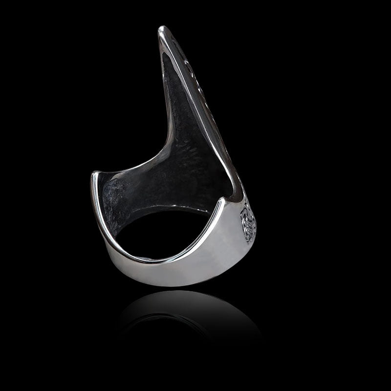 Vintage Patterns 925 Sterling Silver Archery Ring