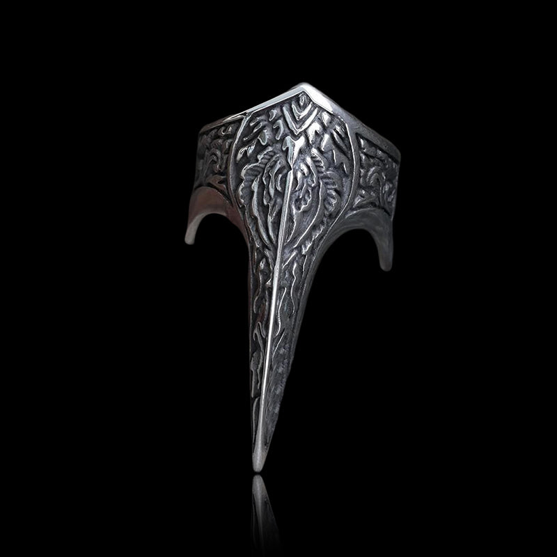 Vintage Patterns 925 Sterling Silver Archery Ring