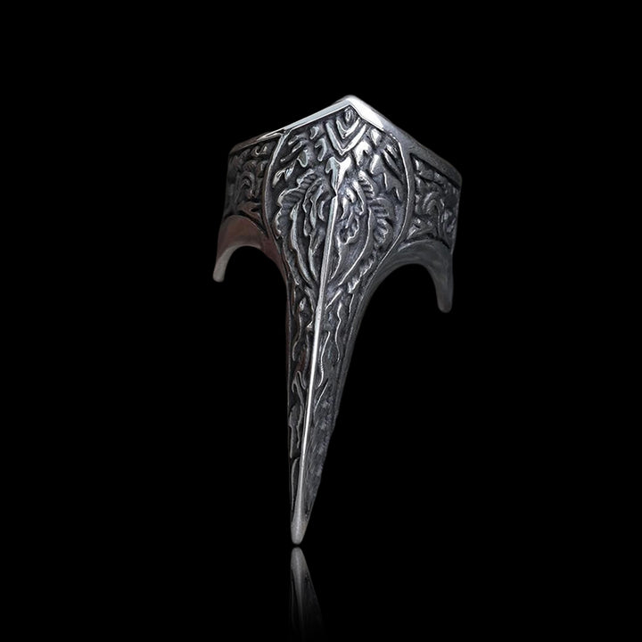 Vintage Patterns 925 Sterling Silver Archery Ring