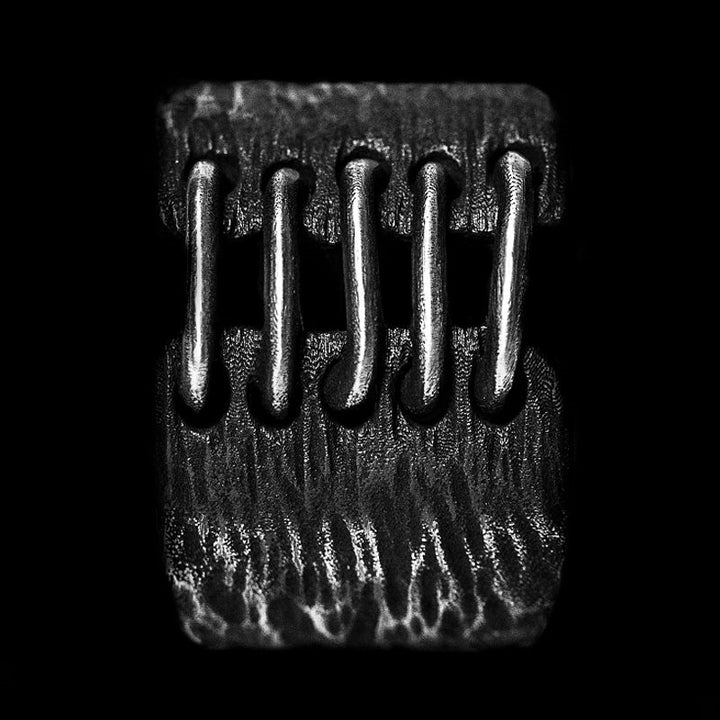 Wide 925 Sterling Silver Men's Ring