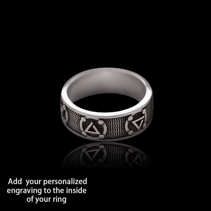 Witchers Elements Signs 925 Sterling Silver Ring