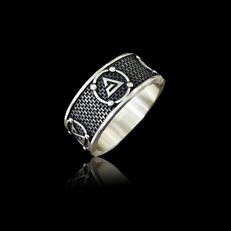 Witchers Elements Signs 925 Sterling Silver Ring